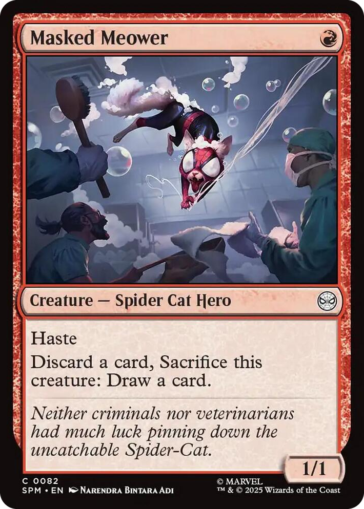 0082 Masked Meower C Marvel's Spider-Man