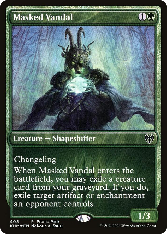 0405 Masked Vandal P Promo Pack: Kaldheim