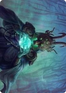0049 Masked Vandal Art Card S Art Series: Kaldheim