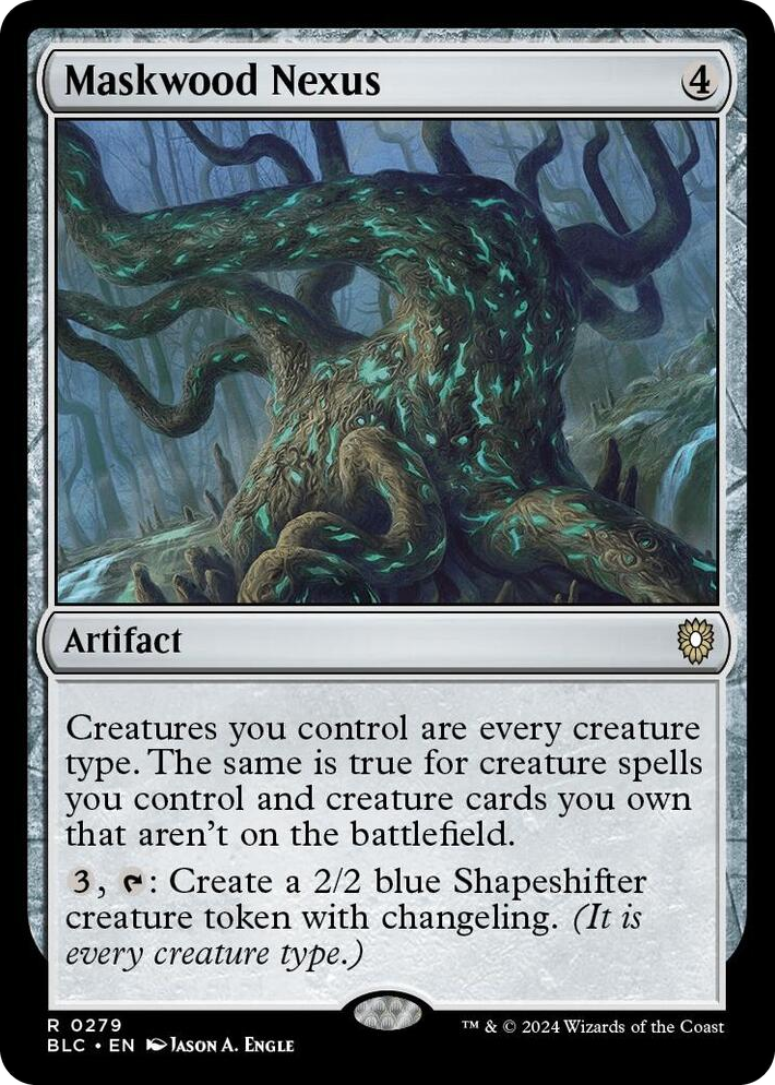 0279 Maskwood Nexus R Commander: Bloomburrow