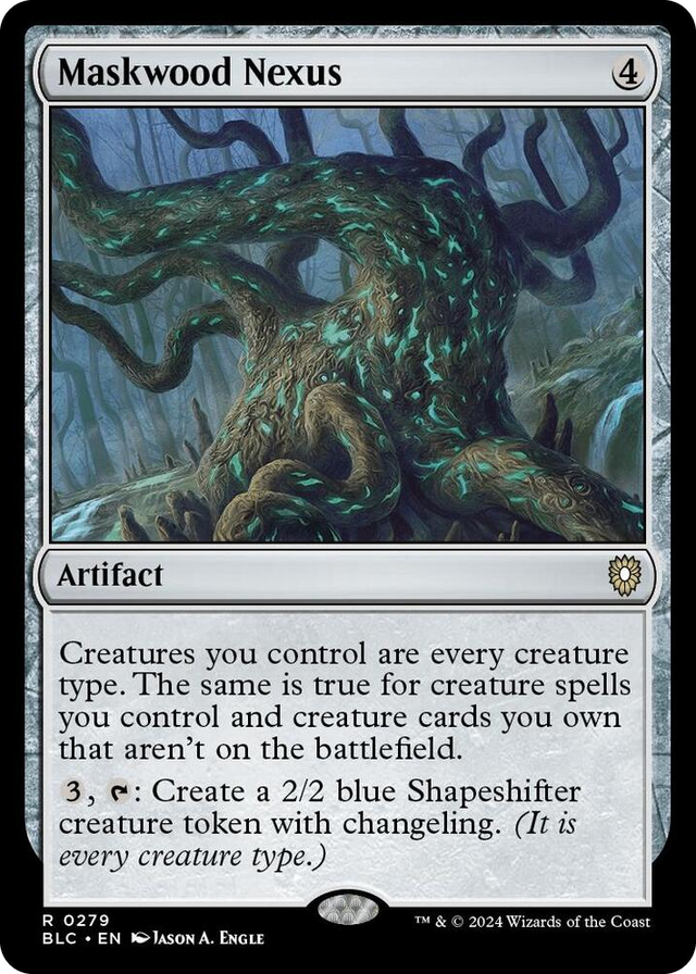 0279 Maskwood Nexus R Commander: Bloomburrow