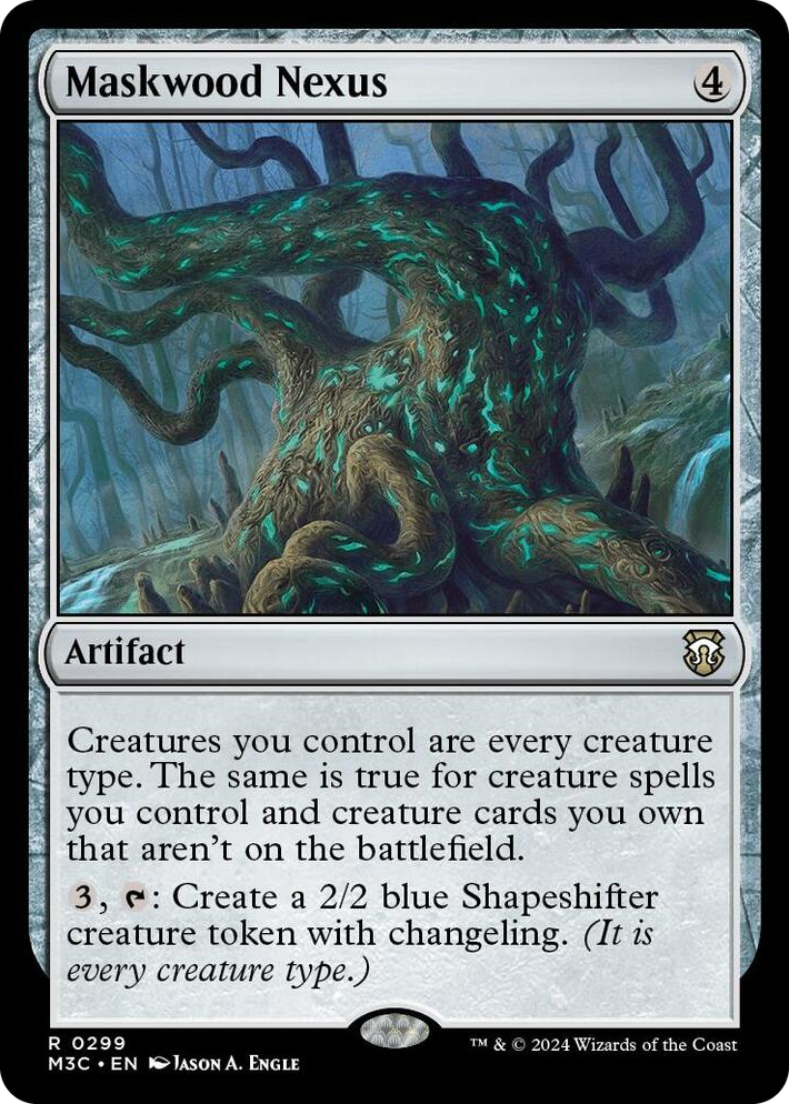 0299 Maskwood Nexus R Commander: Modern Horizons 3