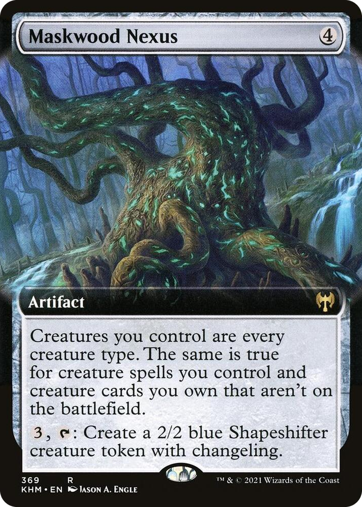0369 Maskwood Nexus (Extended Art) R Kaldheim