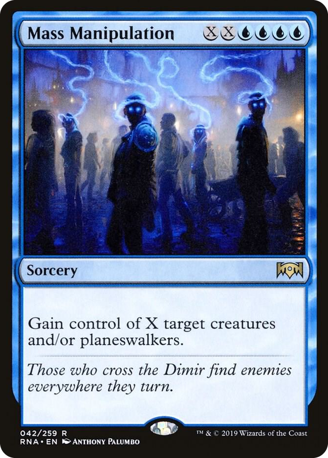 0042 Mass Manipulation R Ravnica Allegiance