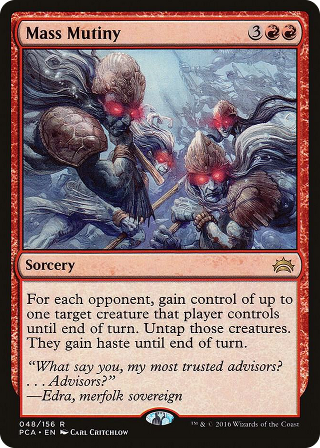 0048 Mass Mutiny R Planechase Anthology