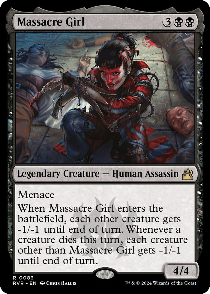 Massacre Girl #83 R - Ravnica Remastered Pokemon card