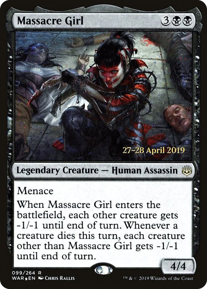 0099 Massacre Girl R Prerelease Cards
