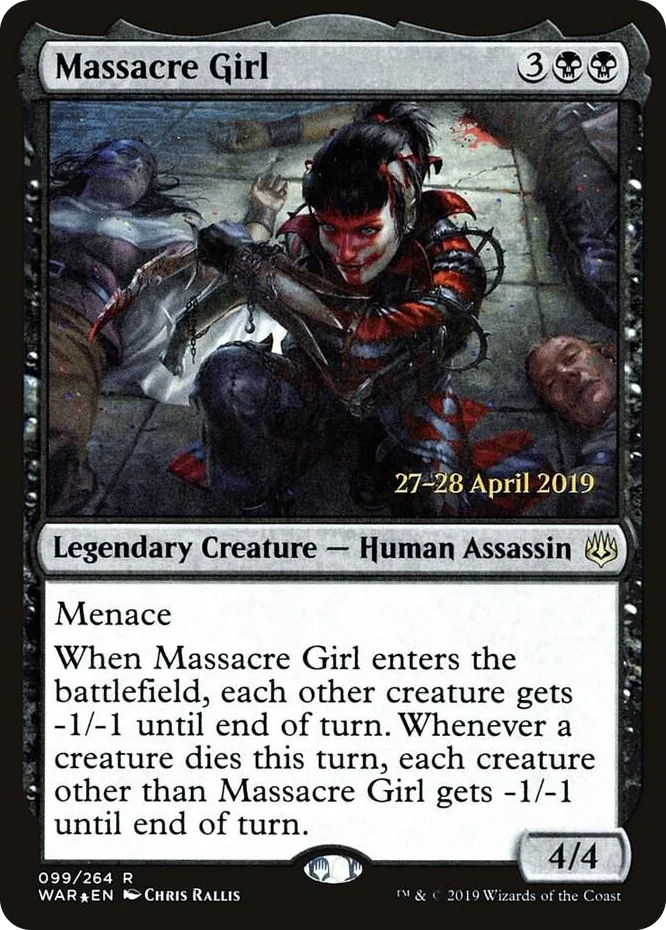 0099 Massacre Girl R Prerelease Cards