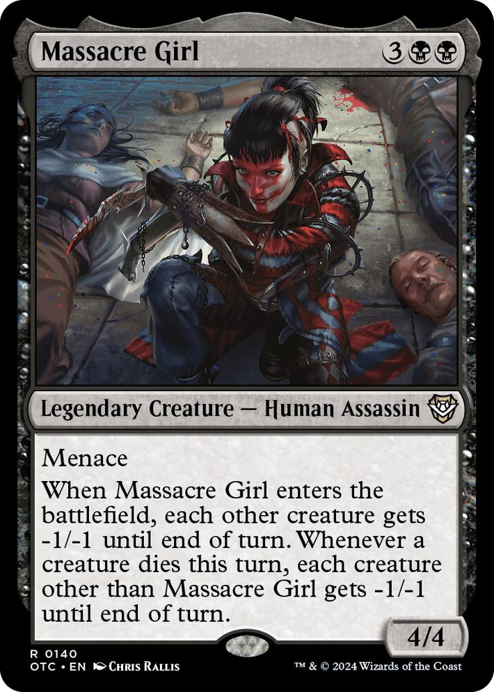0140 Massacre Girl R Commander: Outlaws of Thunder Junction