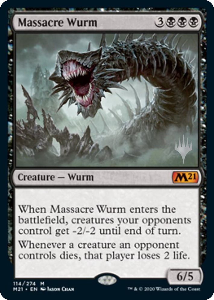 0114 Massacre Wurm M Promo Pack: Core Set 2021