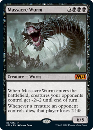 0114 Massacre Wurm M Promo Pack: Core Set 2021