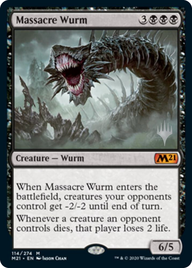 0114 Massacre Wurm M Promo Pack: Core Set 2021