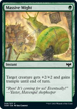 0208 Massive Might C Innistrad: Crimson Vow