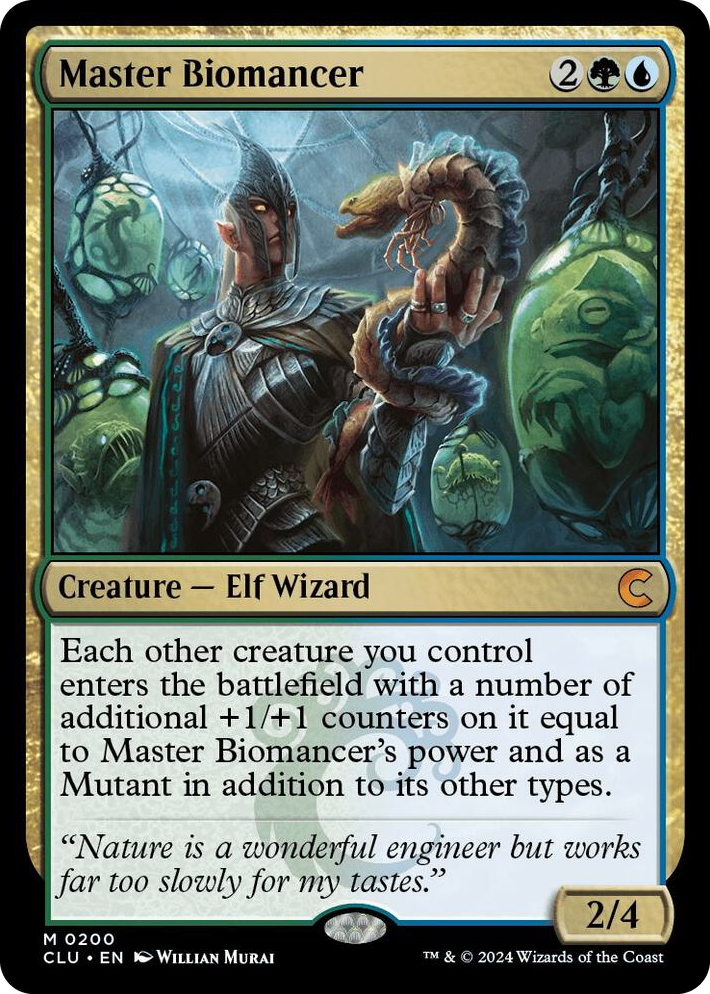 0200 Master Biomancer M Ravnica: Clue Edition