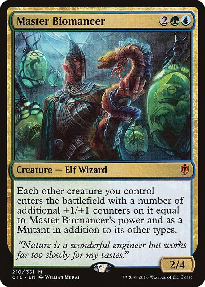 Master Biomancer #210 M - Commander 2016 Pokemon card