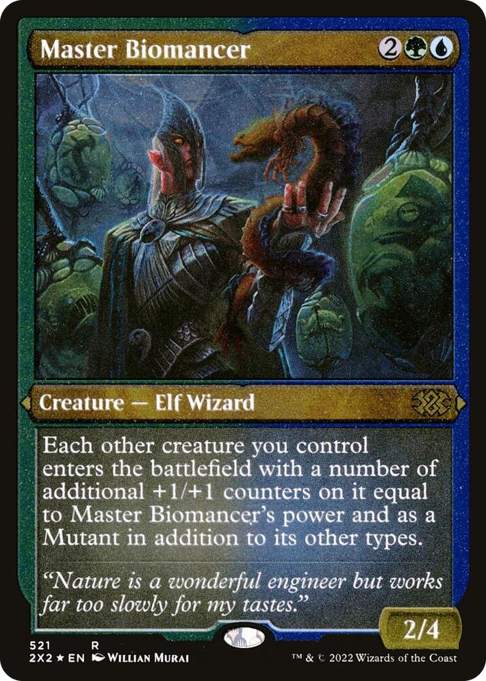 0521 Master Biomancer (Foil Etched) R Double Masters 2022