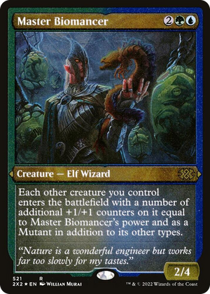 0521 Master Biomancer (Foil Etched) R Double Masters 2022