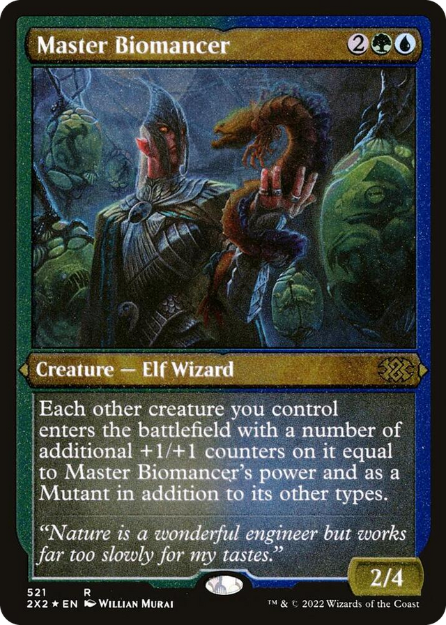 0521 Master Biomancer (Foil Etched) R Double Masters 2022