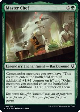 0241 Master Chef C Commander Legends: Battle for Baldur's Gate