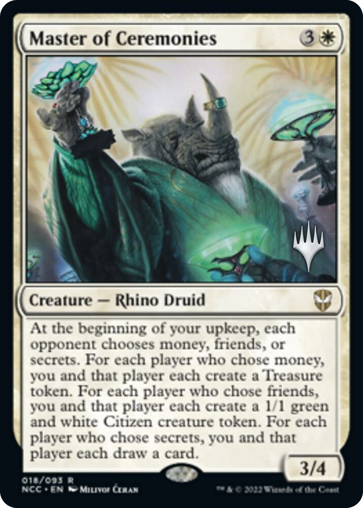 0018 Master of Ceremonies R Promo Pack: Streets of New Capenna