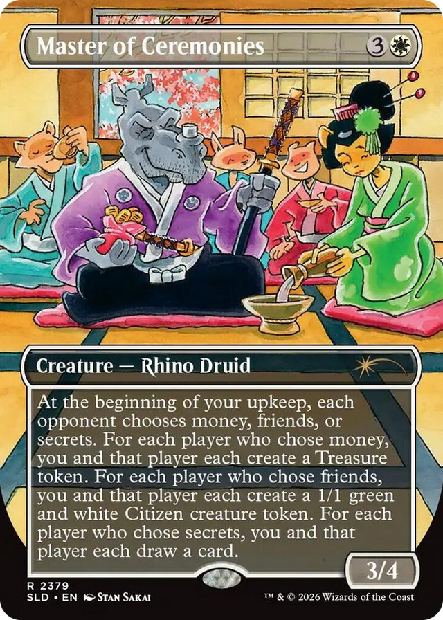 2379 Master of Ceremonies R Secret Lair Drop Series