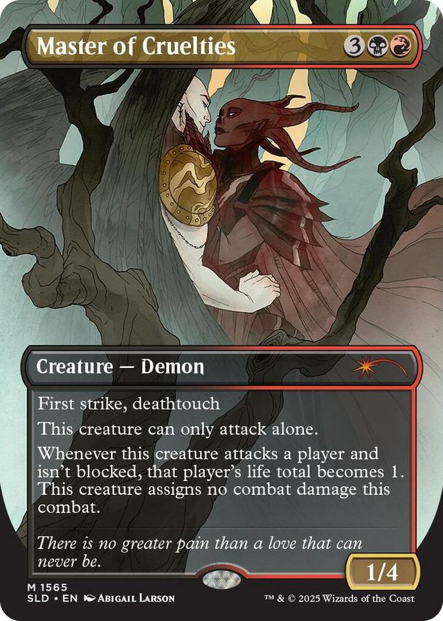 1565 Master of Cruelties M Secret Lair Drop Series