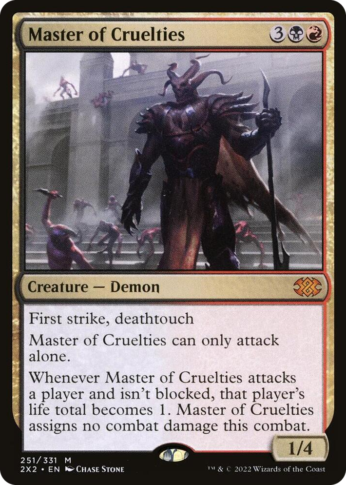 0251 Master of Cruelties M Double Masters 2022