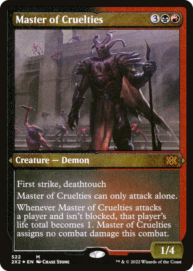 0522 Master of Cruelties (Foil Etched) M Double Masters 2022