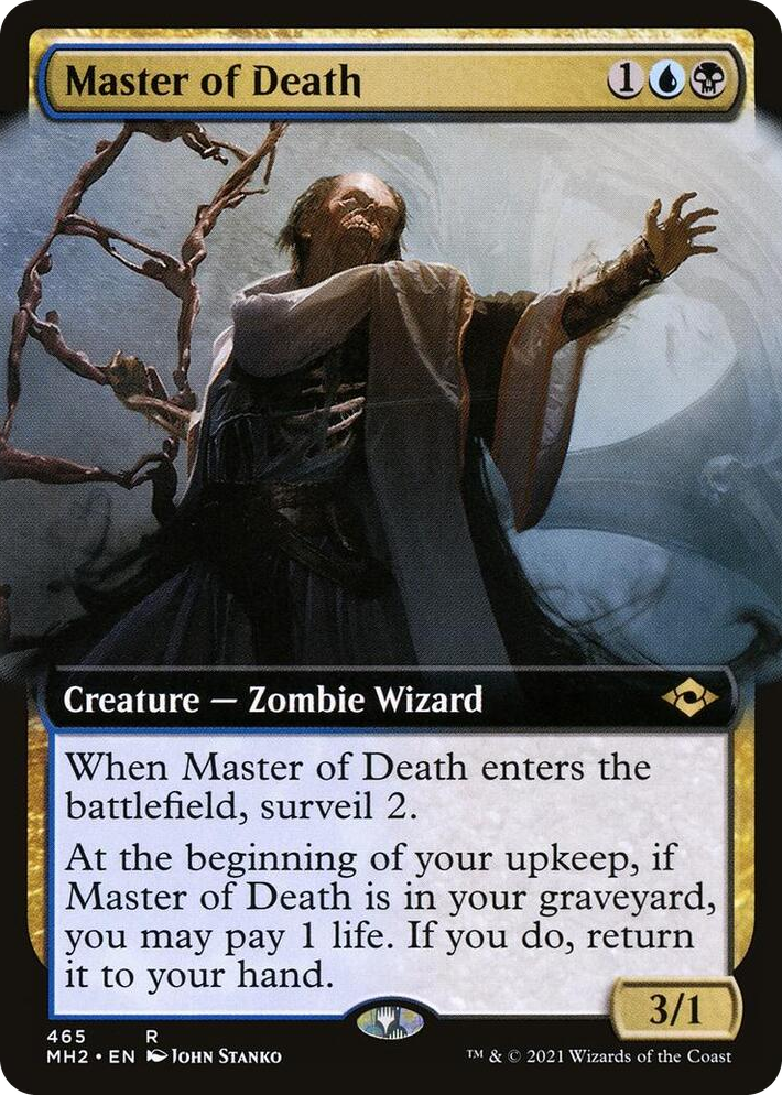 0465 Master of Death (Extended Art) R Modern Horizons 2