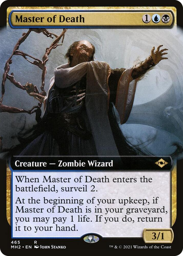 0465 Master of Death (Extended Art) R Modern Horizons 2