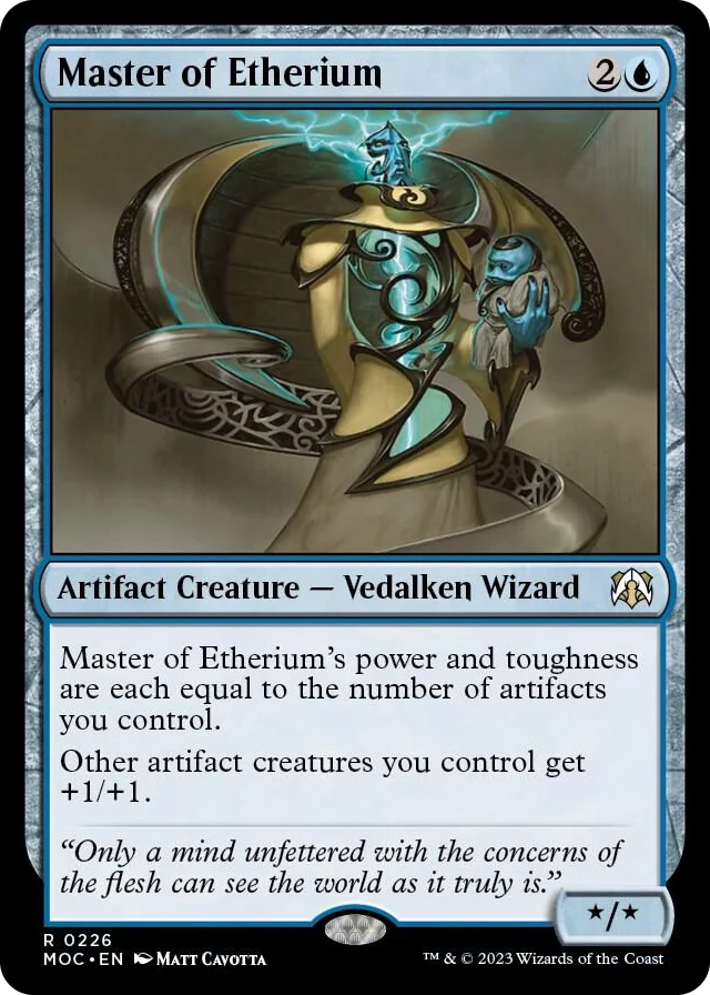 0226 Master of Etherium R Commander: March of the Machine