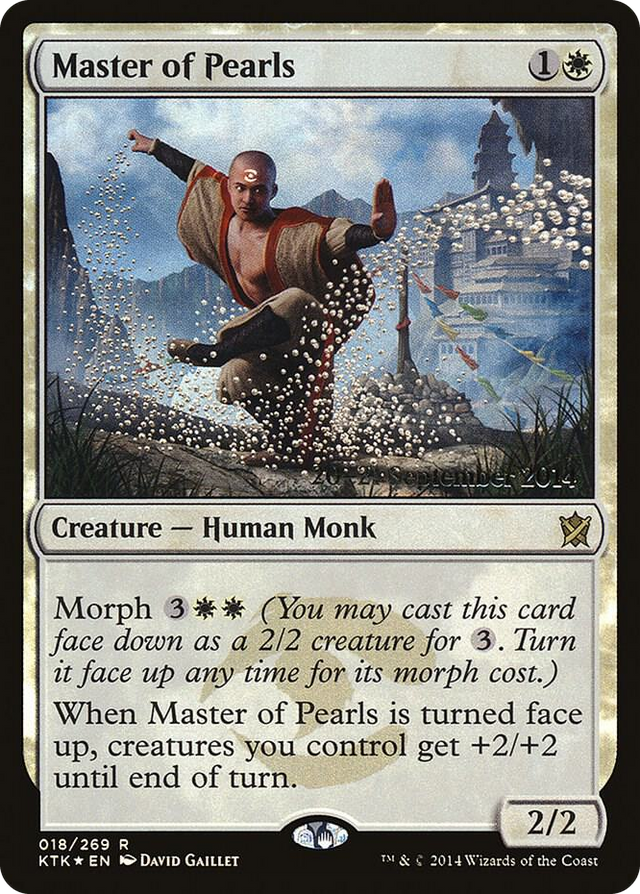 0018 Master of Pearls R Prerelease Cards
