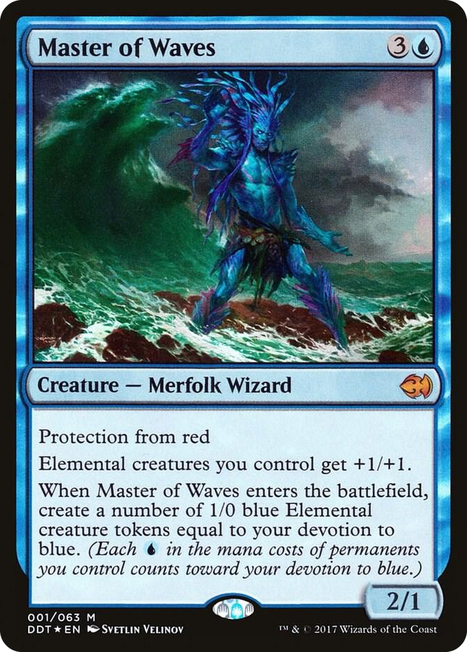 0001 Master of Waves M Duel Decks: Merfolk vs. Goblins