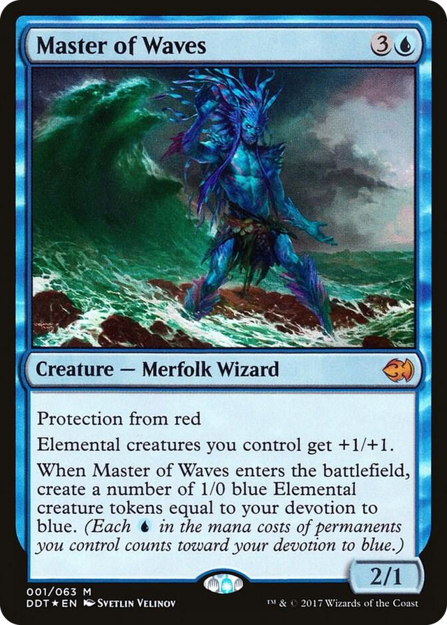 0001 Master of Waves M Duel Decks: Merfolk vs. Goblins