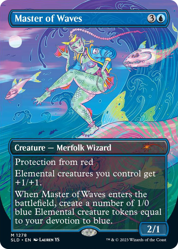 1278 Master of Waves M Secret Lair Drop Series