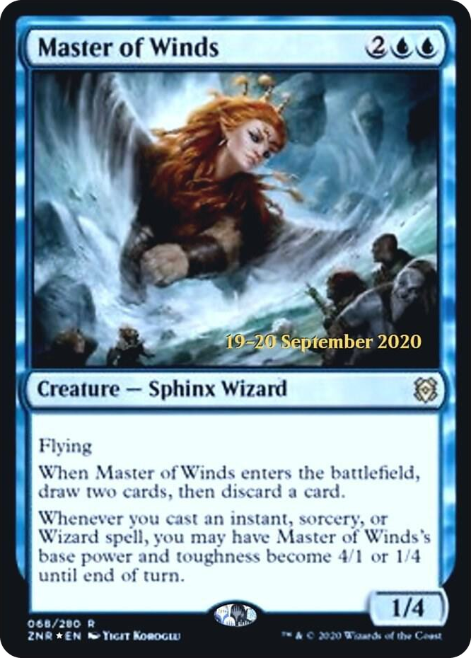 Master of Winds #68 R - Prerelease Cards Pokemon card