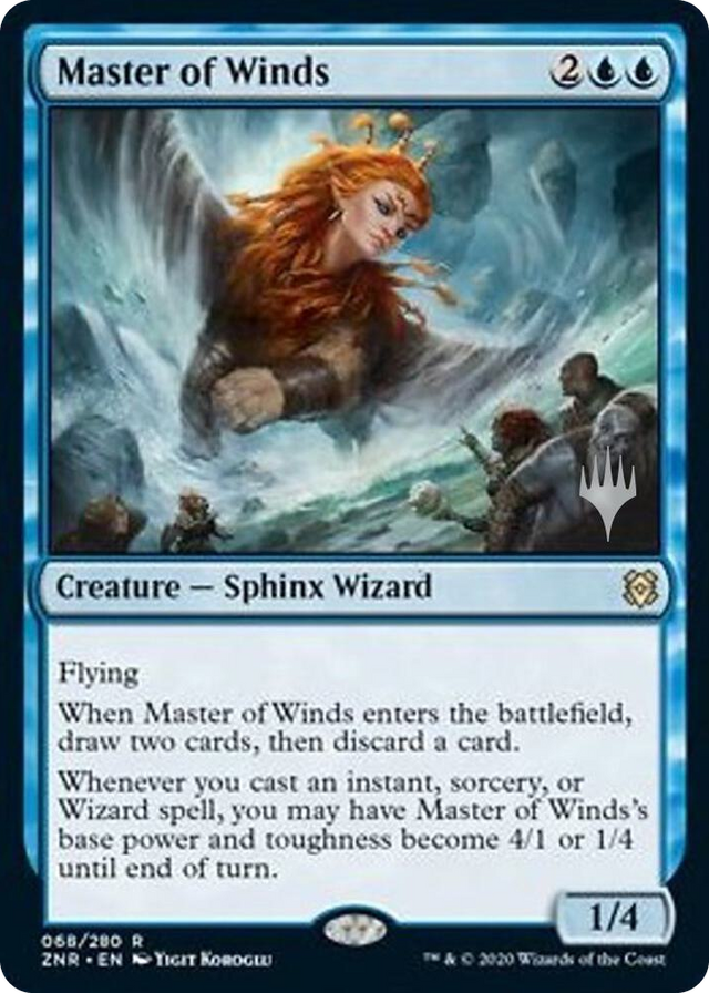 0068 Master of Winds R Promo Pack: Zendikar Rising