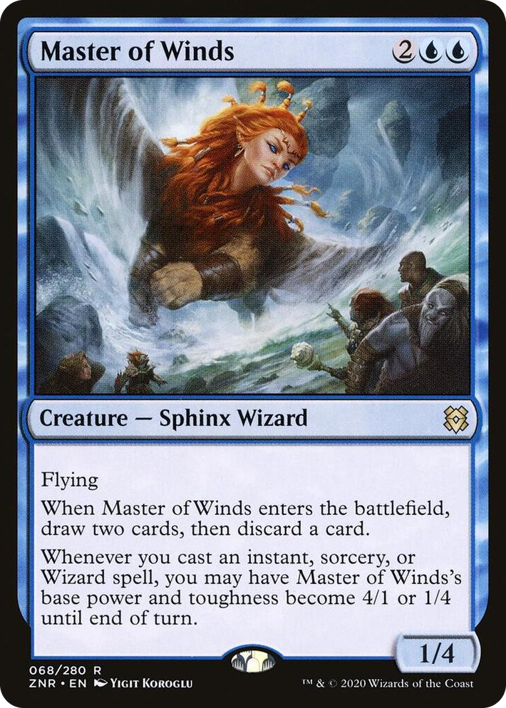0068 Master of Winds R Zendikar Rising