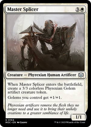 0194 Master Splicer U Commander: March of the Machine