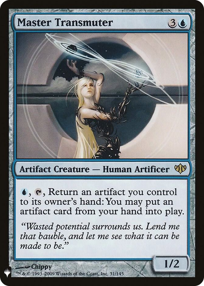 0031 Master Transmuter R The List Reprints