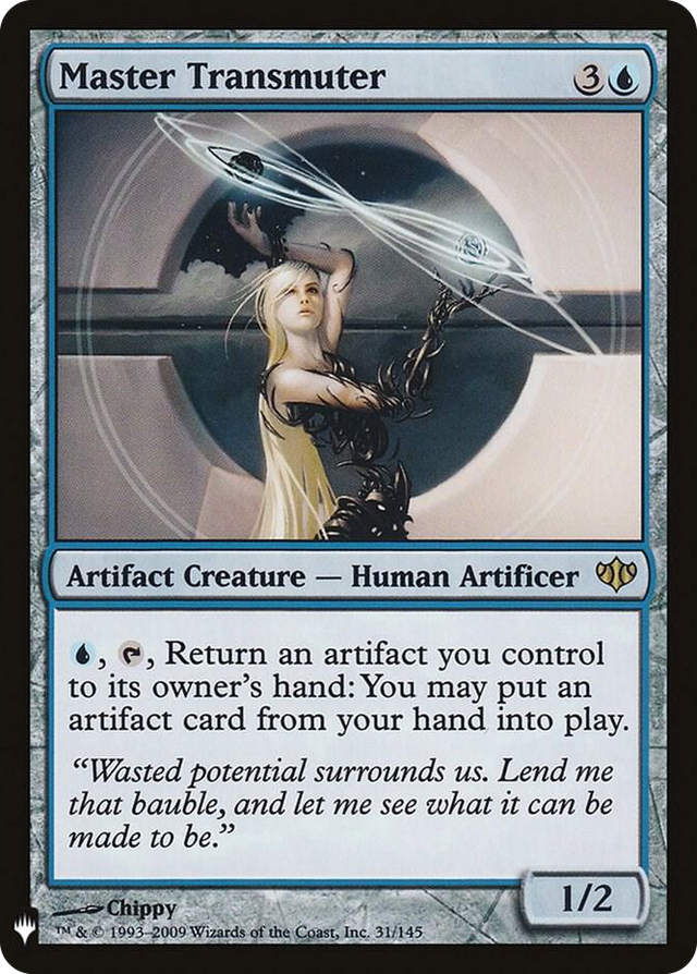 0031 Master Transmuter R The List Reprints