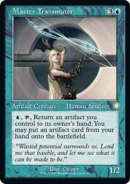 0087 Master Transmuter (Retro Frame) R Commander: The Brothers' War