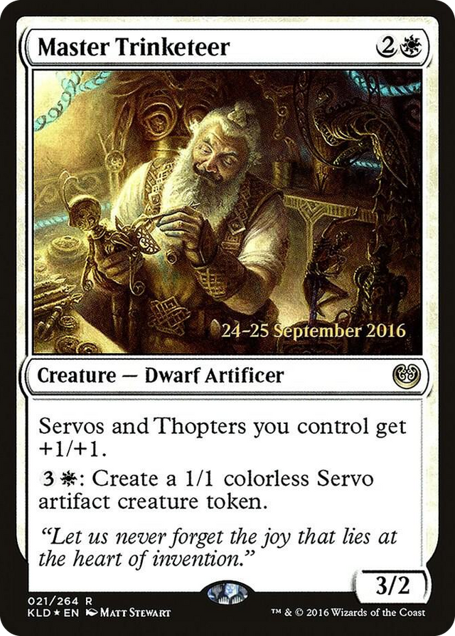 0021 Master Trinketeer R Prerelease Cards