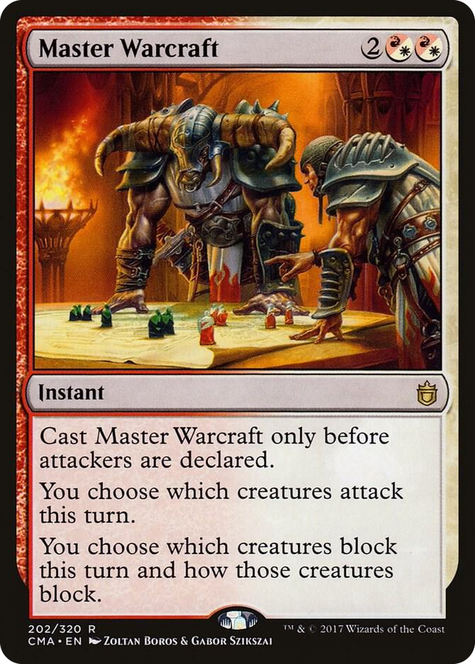 Master Warcraft #202 R - Commander Anthology Pokemon card