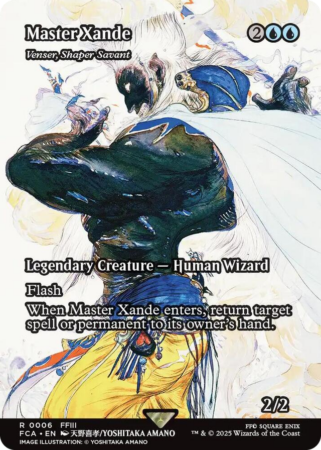 0006 Master Xande - Venser, Shaper Savant (Showcase) R FINAL FANTASY: Through the Ages