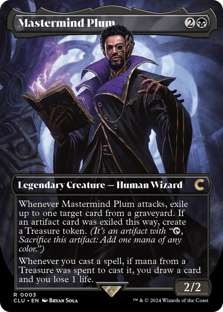 0003 Mastermind Plum (Borderless) R Ravnica: Clue Edition