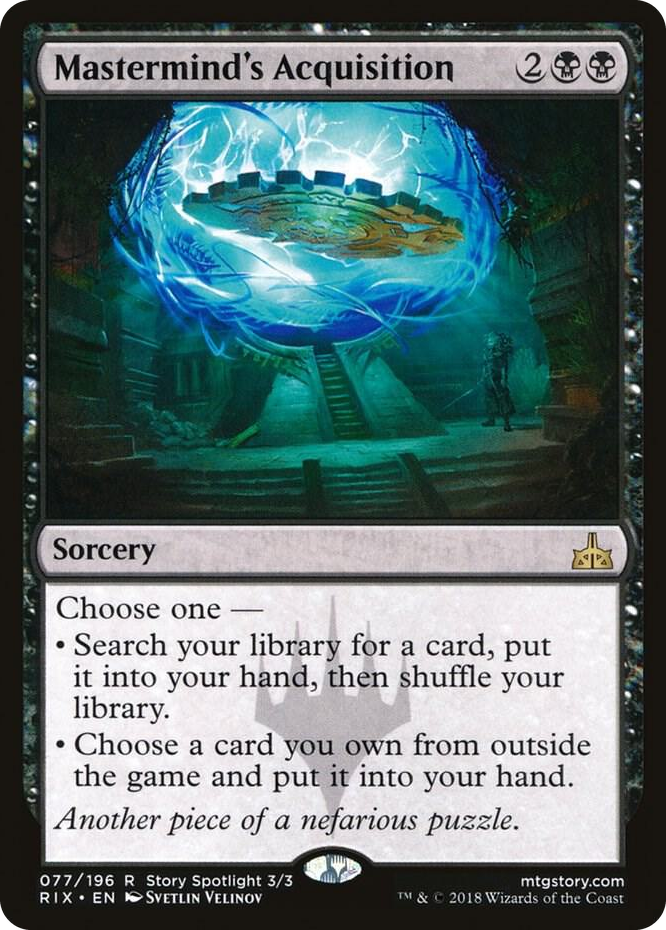 0077 Mastermind's Acquisition R Rivals of Ixalan