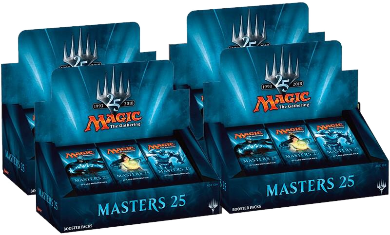 Masters 25 - Booster Box Case - Masters 25 sealed product
