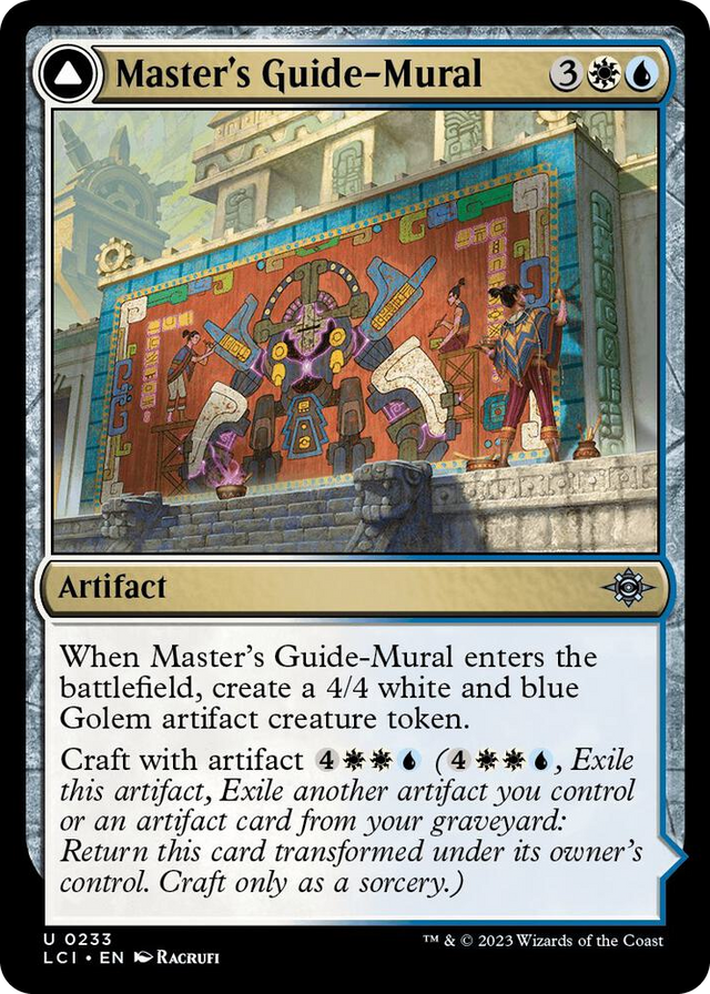0233 Master's Guide-Mural U The Lost Caverns of Ixalan
