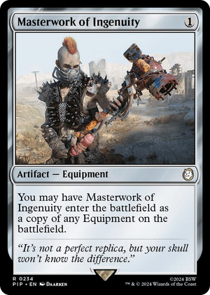 0234 Masterwork of Ingenuity R Universes Beyond: Fallout
